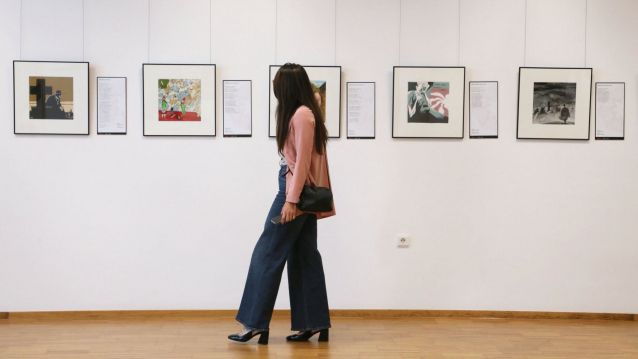 Exposición 'Rosalía ilustrada' Exposición 'Rosalía ilustrada'