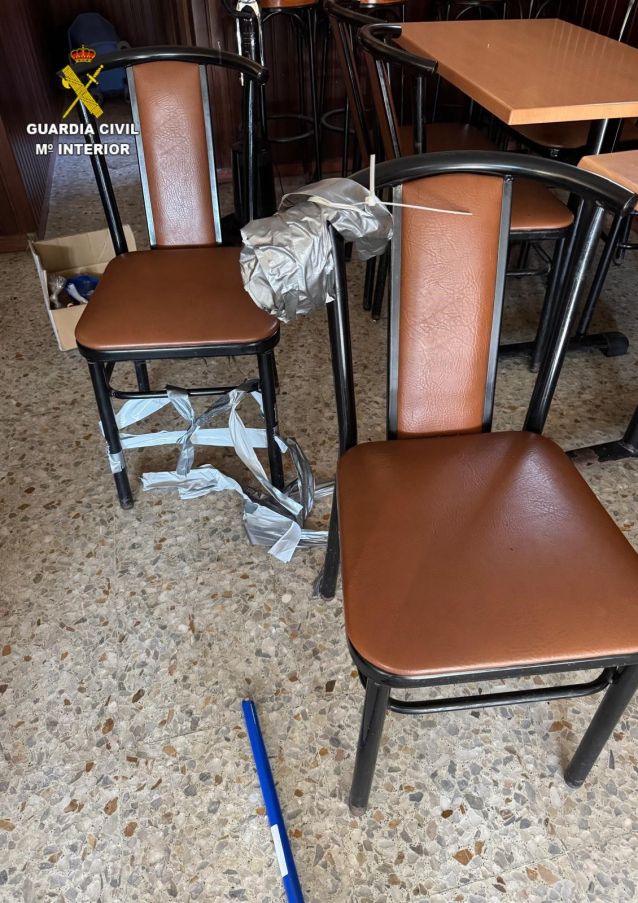 Uno de los asaltos a bares en la provincia Uno de los asaltos a bares en la provincia