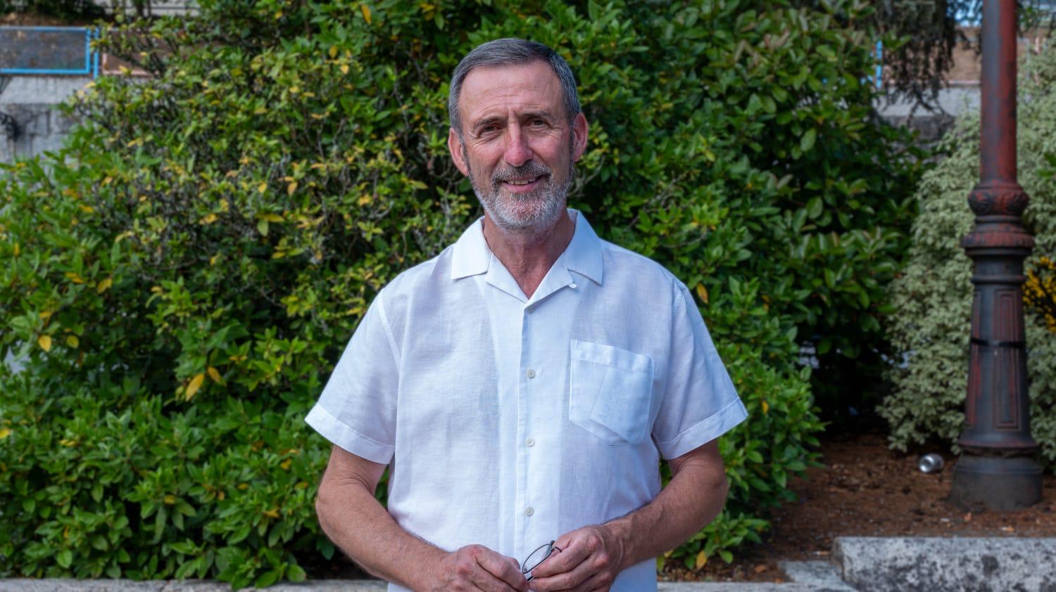 Xosé Manuel Fernández Abraldes, alcalde de Barro