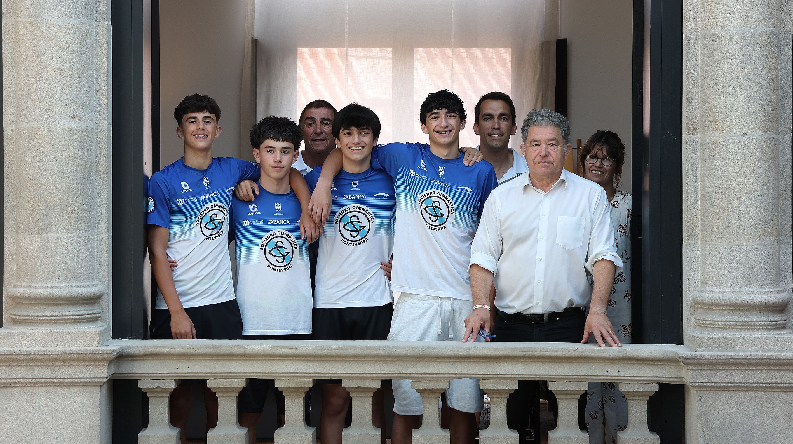 Recibimentos no Concello a diversos clubs deportivos de Pontevedra Recibimentos no Concello a diversos clubs deportivos de Pontevedra