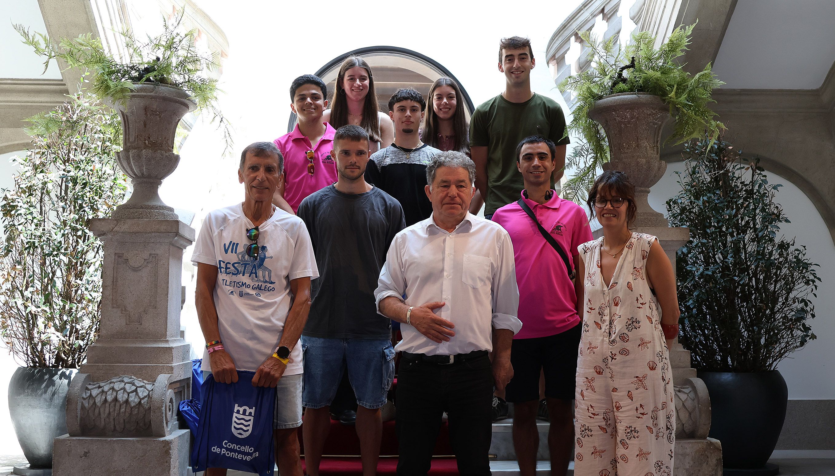 Recibimentos no Concello a diversos clubs deportivos de Pontevedra Recibimentos no Concello a diversos clubs deportivos de Pontevedra