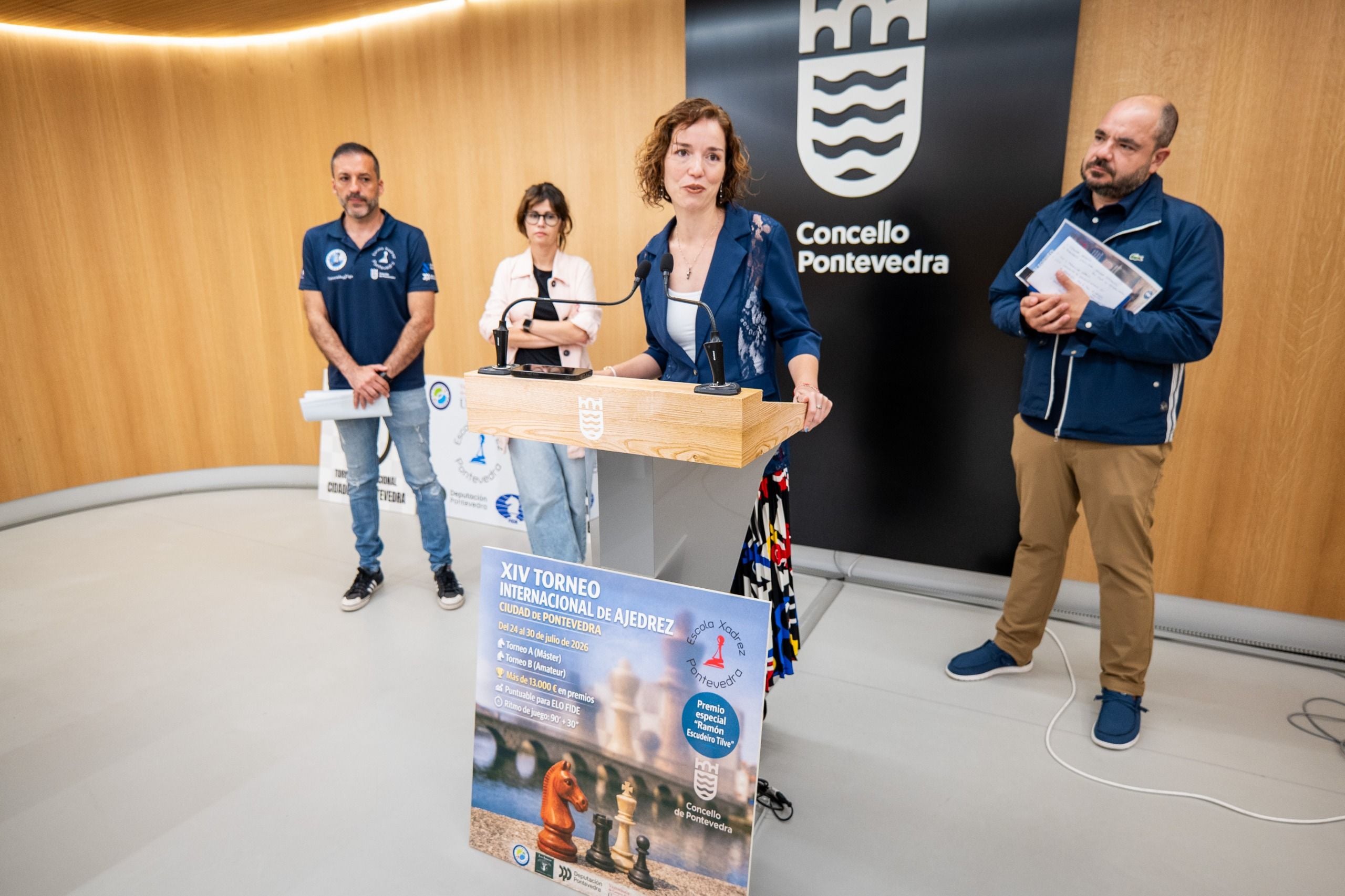 Presentación del XIV Torneo Internacional Cidade de Pontevedra