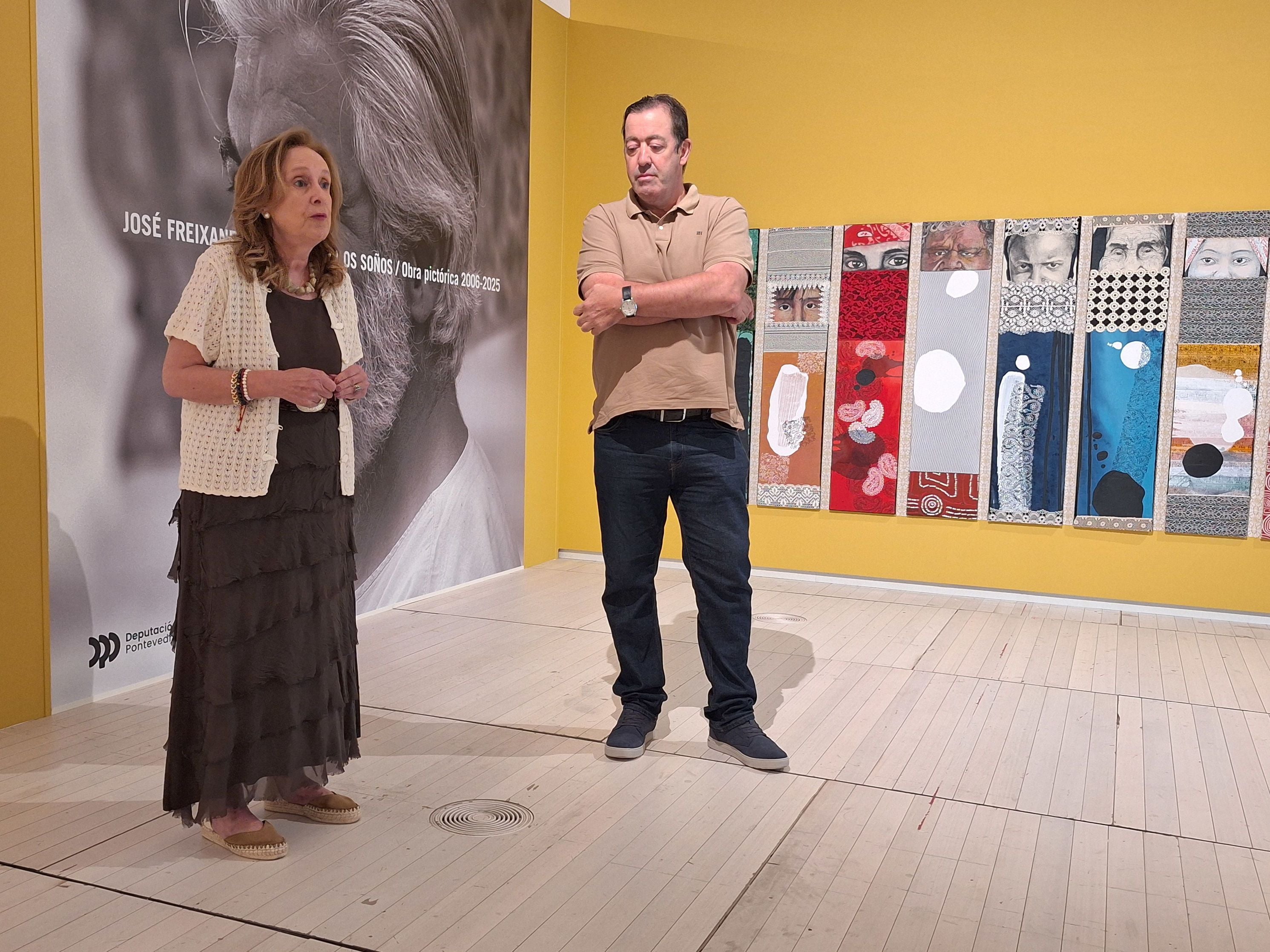 Presentación de la muestra 'José Freixanes, eternos son os soños. Obra pictórica 2006-2025'