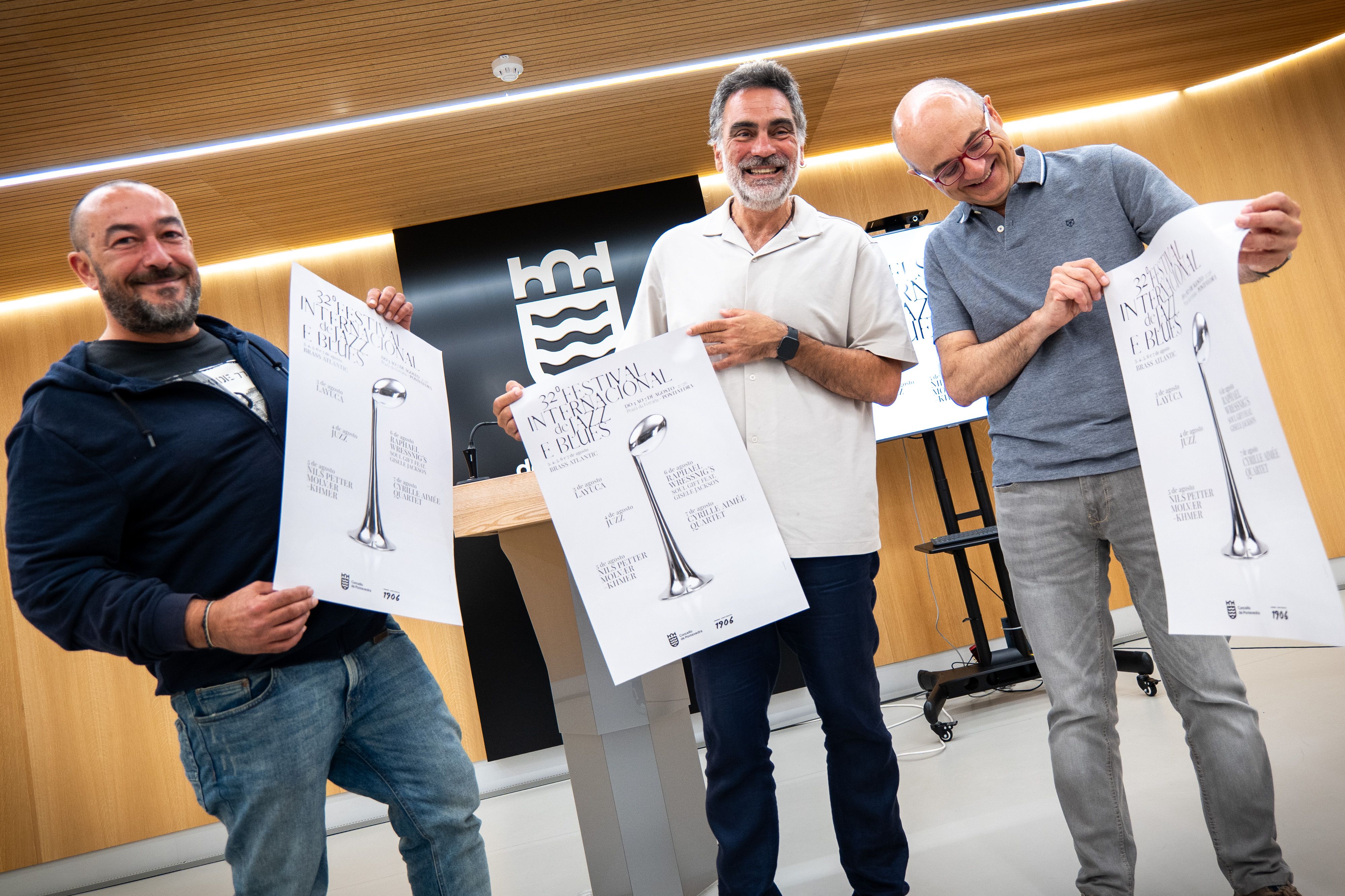 Presentación del 32º Festival Internacional de Jazz e Blues de Pontevedra