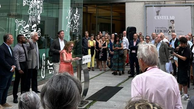 Inauguración de la exposición de Freixanes en el Museo Inauguración de la exposición de Freixanes en el Museo