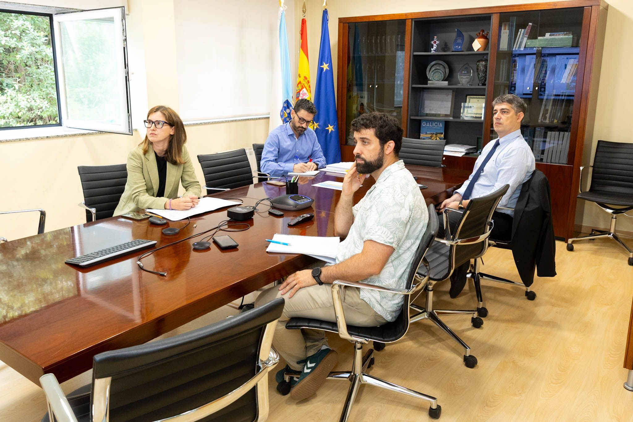 Reunión celebrada pola Oficina Técnica da Seca