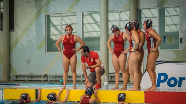 Kike García en su anterior etapa en el CW Pontevedra