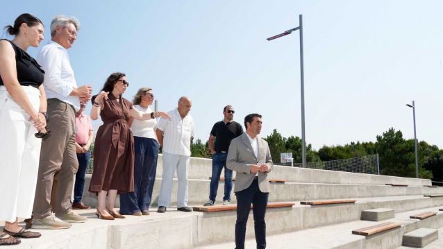 Nuevo recinto deportivo de As Bizocas
