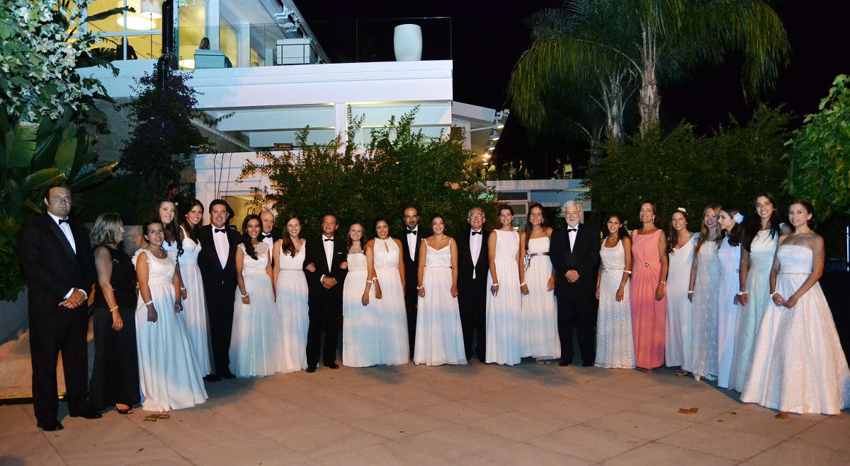 Acto del Liceo Casino durante el sábado 8 de agosto en las Fiestas de la Peregrina