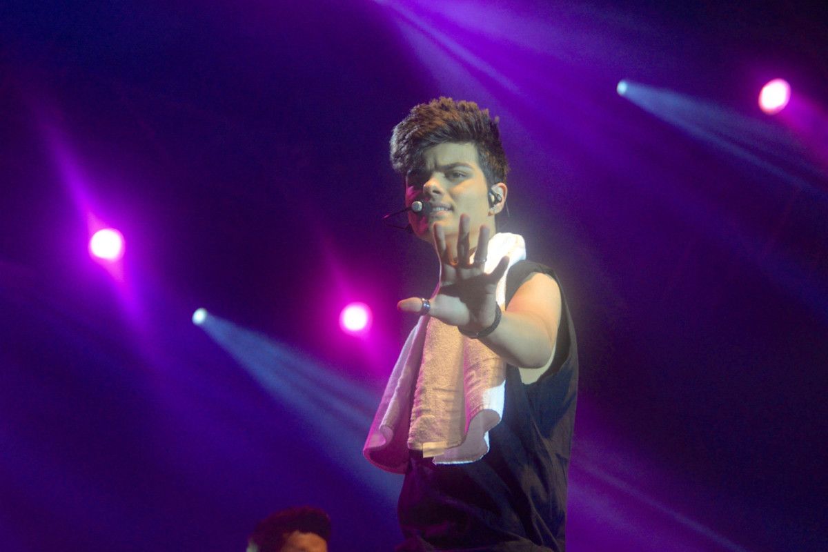 Concerto de Abraham Mateo nas Festas da Peregrina 2015