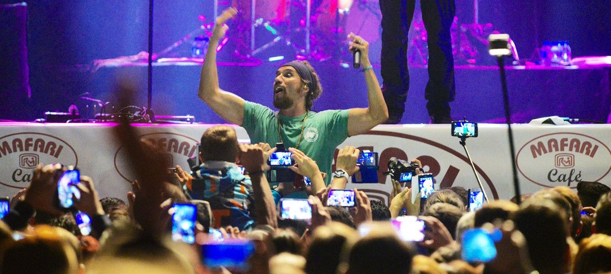 Concierto de Macaco en las Fiestas de la Peregrina 2015