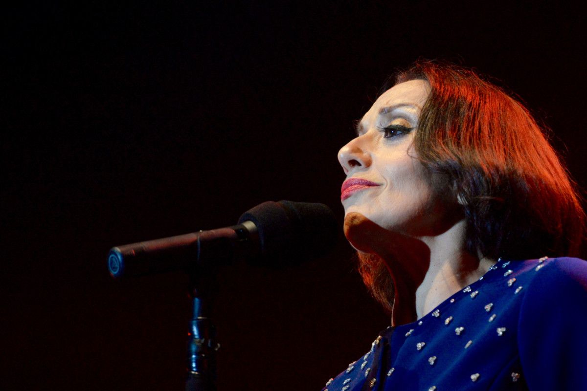 Concierto de Luz Casal en las Fiestas de la Peregrina 2015