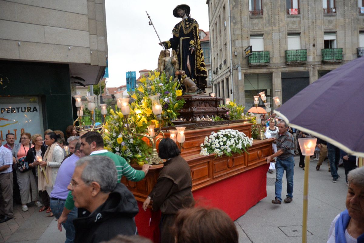 Procesión de San Roque en Pontevedra Procesión de San Roque en Pontevedra