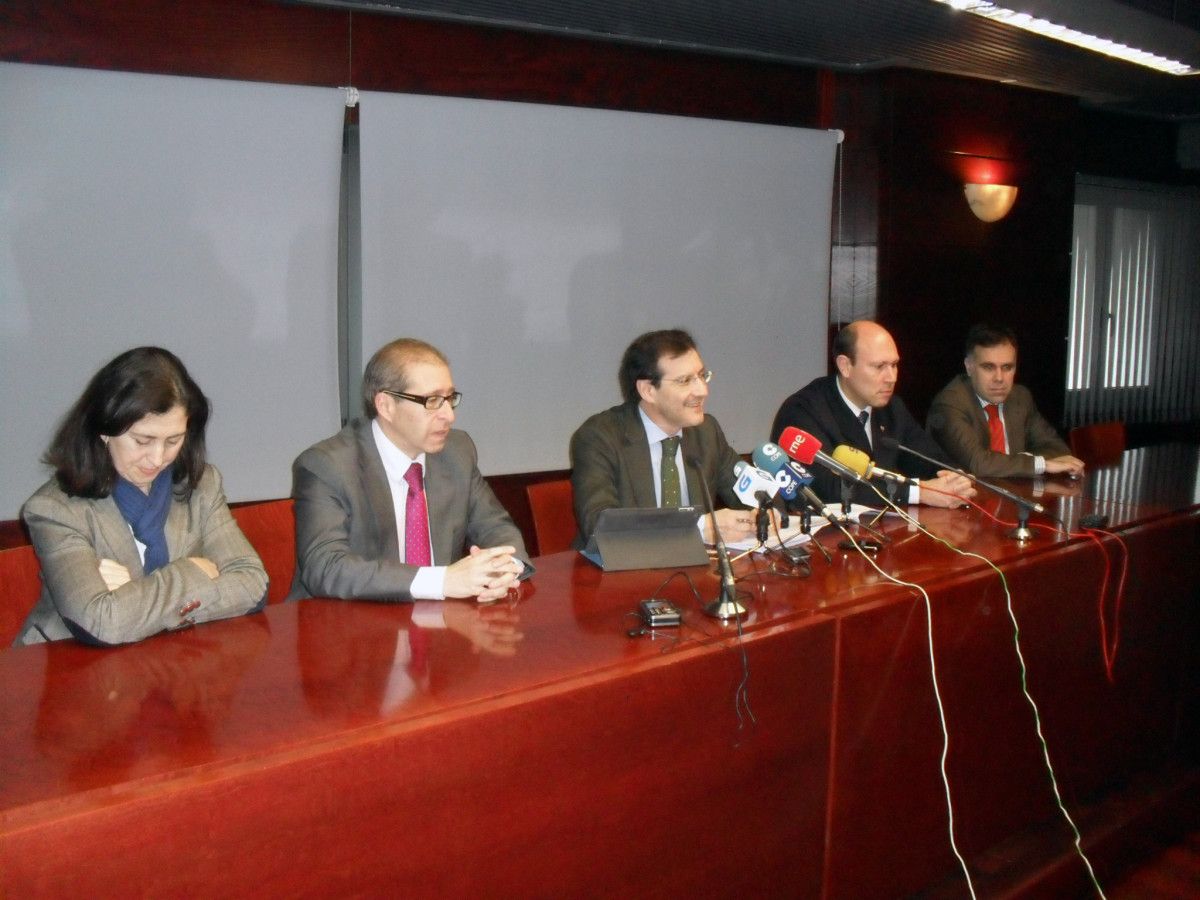 Integrantes de la Junta de Gobierno del Colegio Provincial de Abogados de Pontevedra