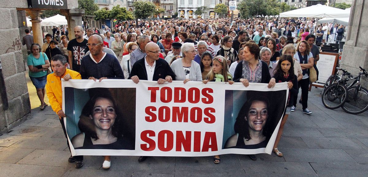 Manifestación en recordo de Sonia Iglesias polo quinto aniversario da súa desaparición Manifestación en recordo de Sonia Iglesias polo quinto aniversario da súa desaparición