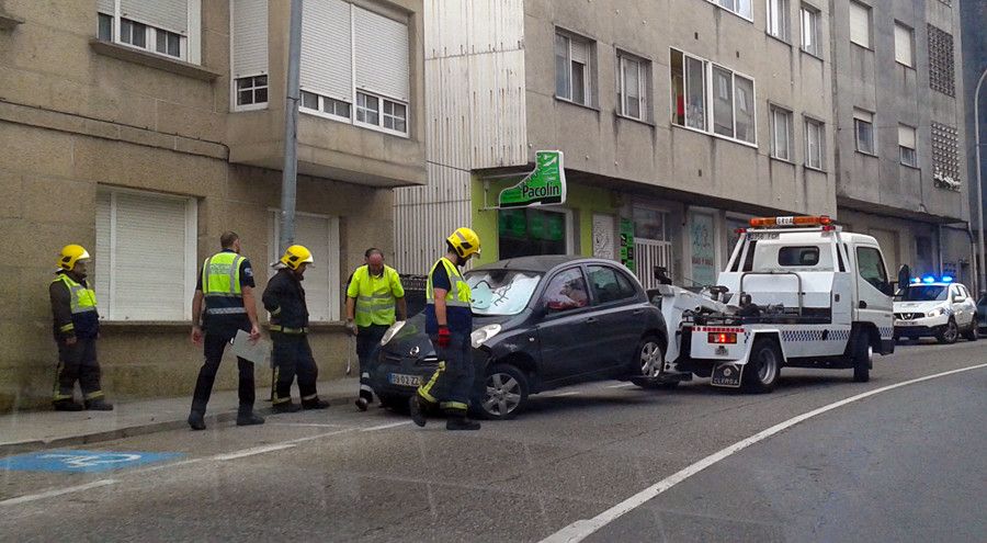 Los vehículos afectados tuvieron que ser retirados por la grúa