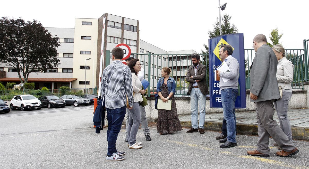 Reunión entre el Concello y la Deputación para la mejora del acceso a Montecelo y Príncipe Felipe