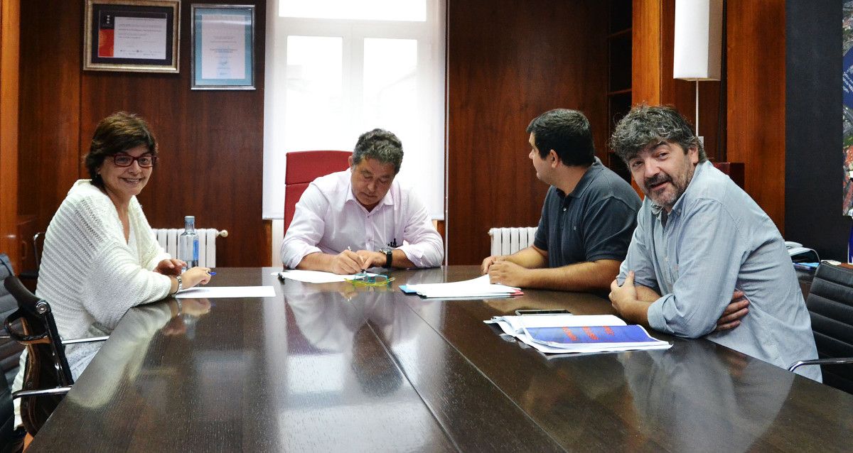 Carme da Silva, Fernández Lores, Marcos Conde y Jon Barturen