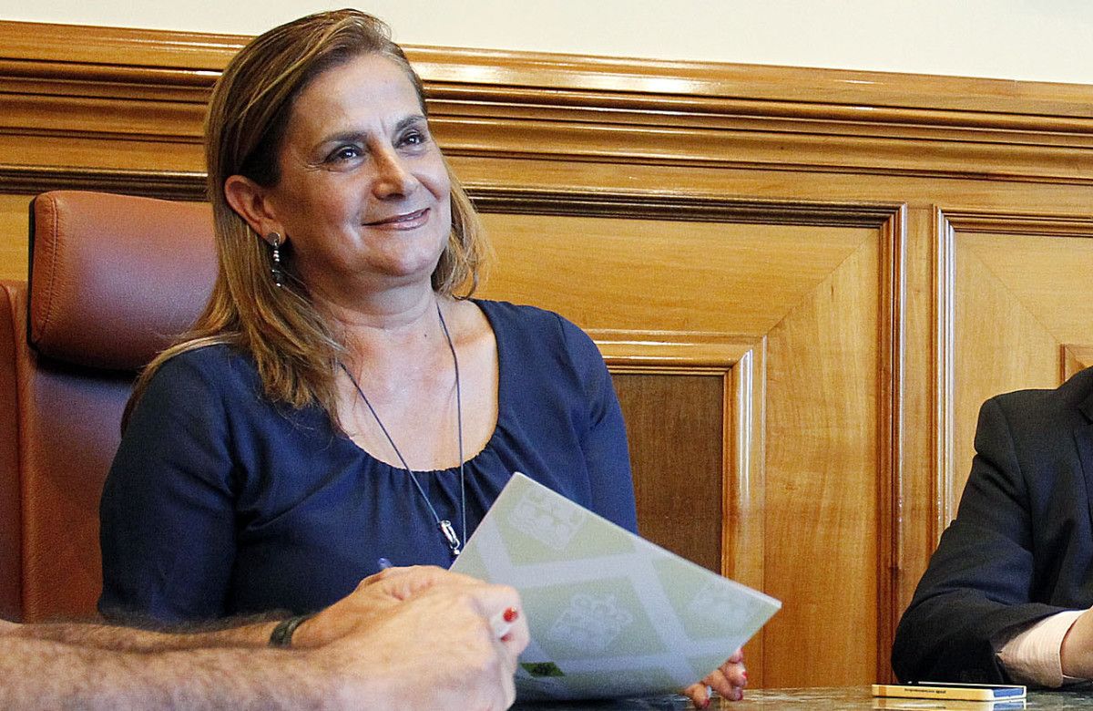 Carmela Silva, presidenta da Deputación de Pontevedra