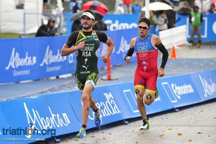 Gómez Noya tras Richard Murray nas Series Mundiais de Edmonton