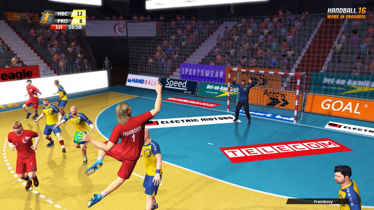 Imaxe promocional do videoxogo Handball 16