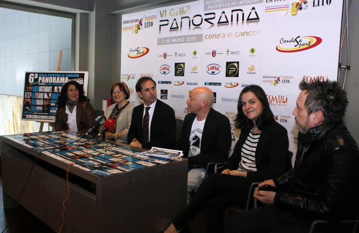 Presentación de la VI Gala contra el Cáncer de la Orquesta Panorama