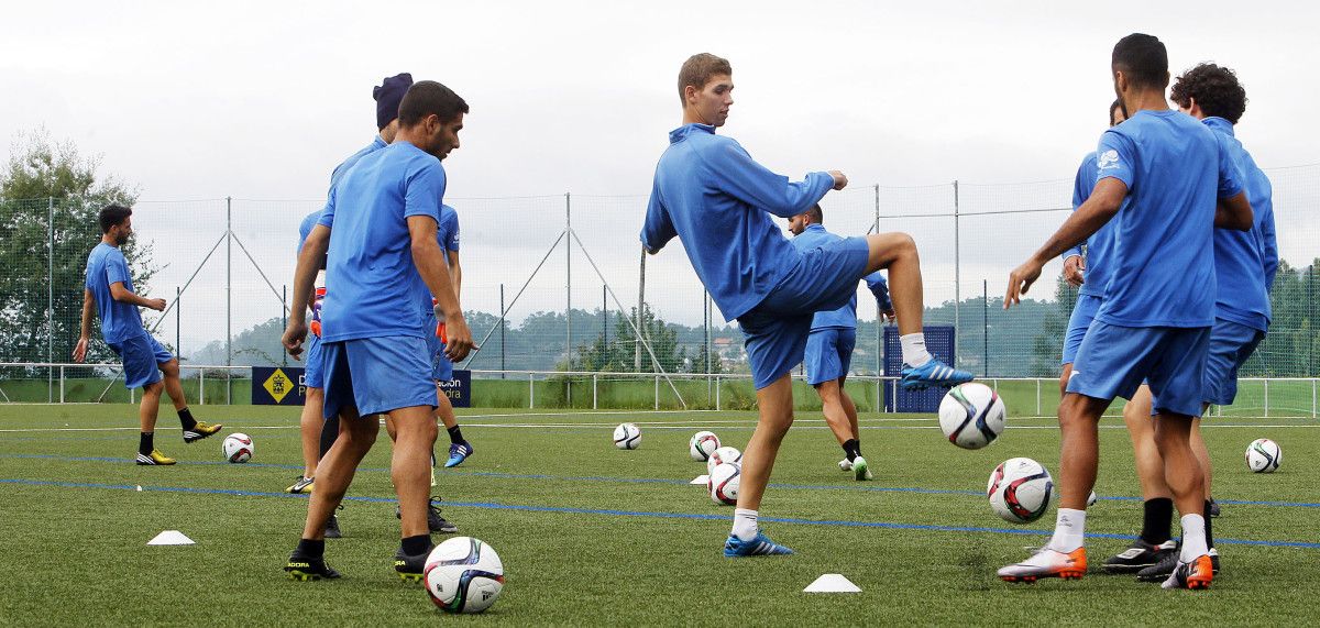 Entrenamiento del Pontevedra en Príncipe Felipe Entrenamiento del Pontevedra en Príncipe Felipe