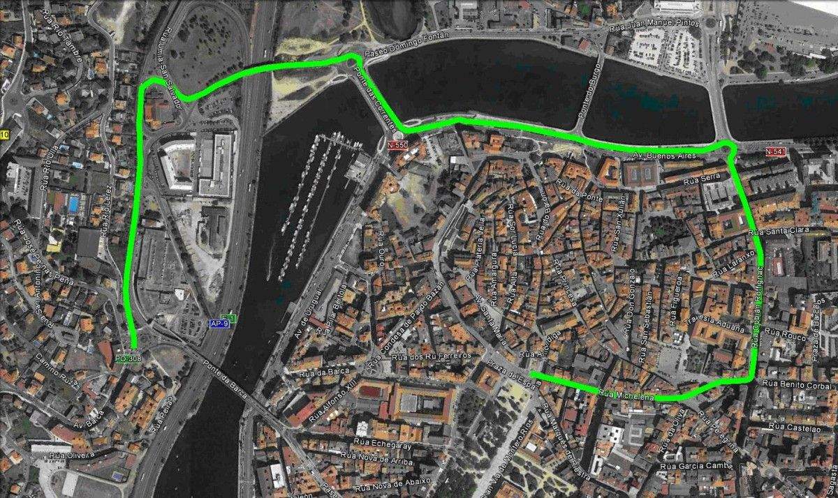 Plan de tráfico por el paso de la Volta ciclista a Galicia