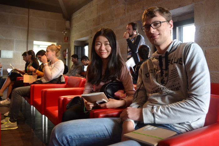 Recepción aos alumnos de intercambio do Campus