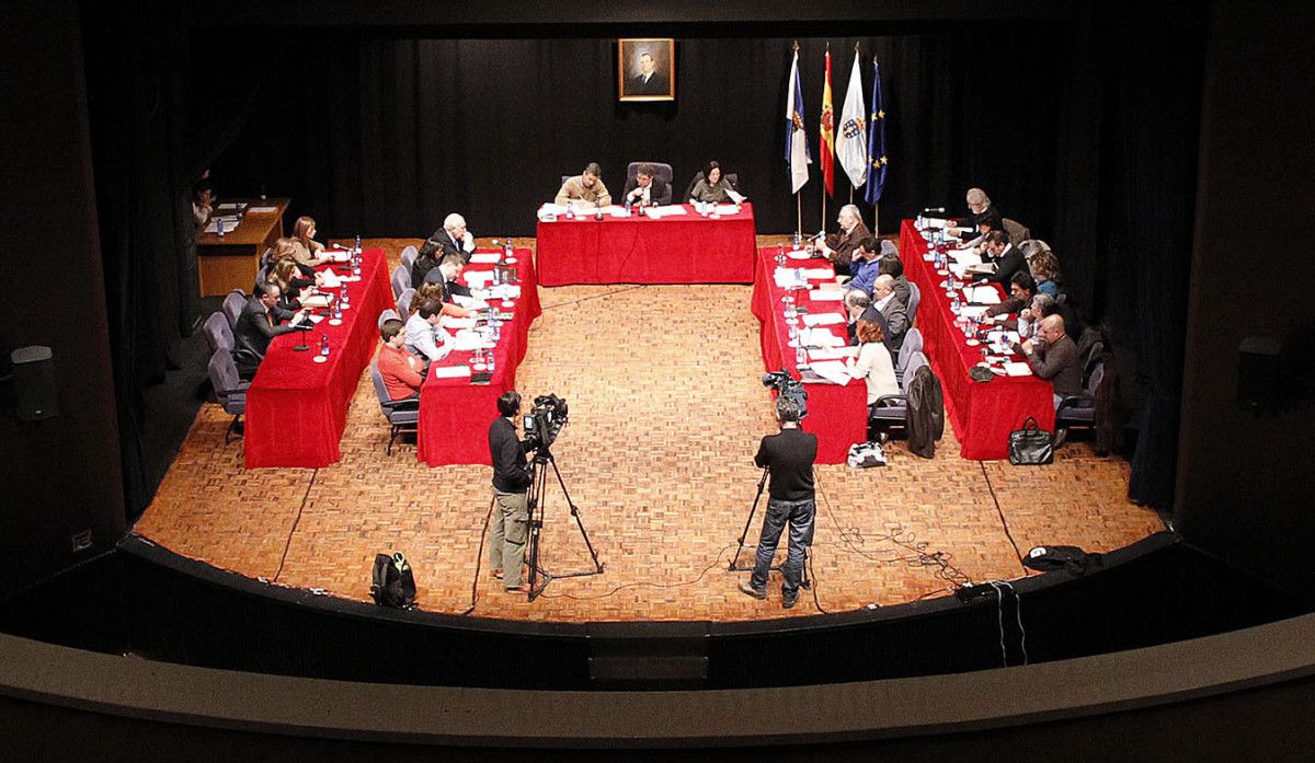 Pleno del Concello de Pontevedra