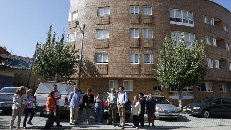 Vecinos del Edificio Pintos que serán desahuciados
