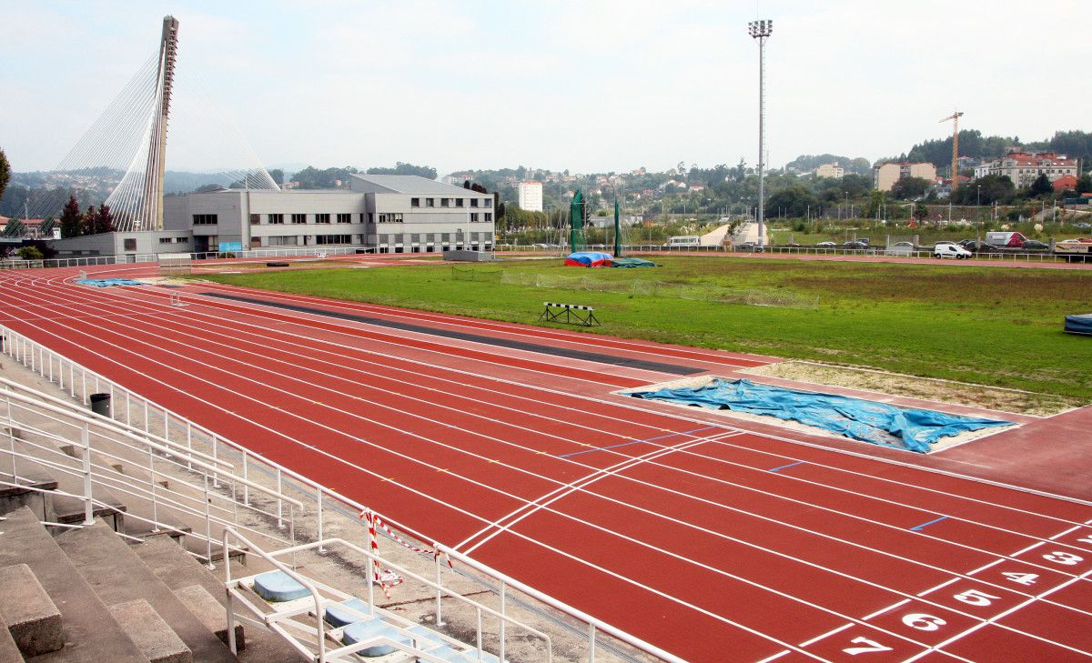 Pista de atletismo del CGTD tras su reforma