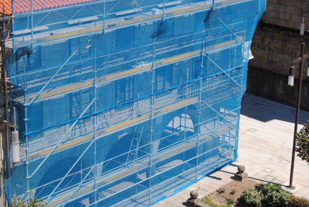 Rehabilitación de fachada en el centro histórico