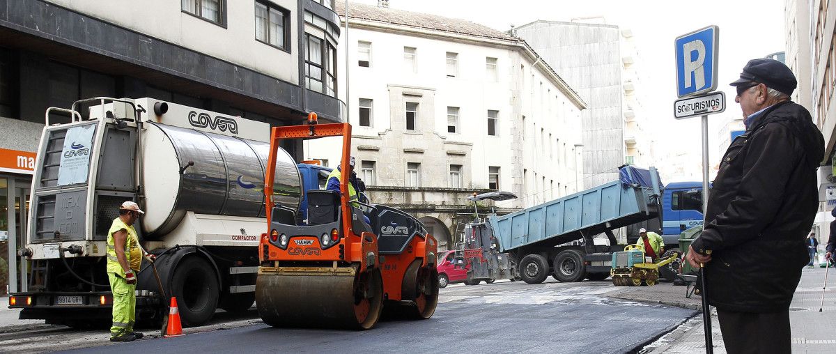 Obras en Loureiro Crespo