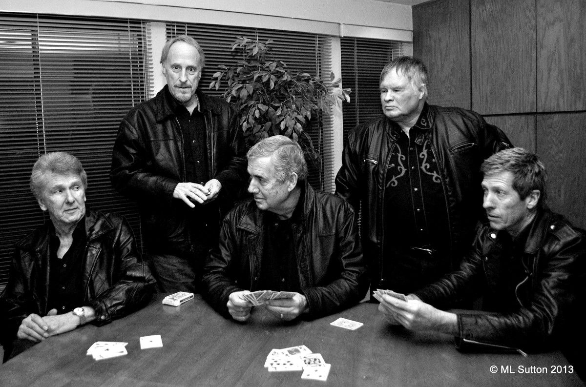 Fotografía promocional de la banda estadounidense The Sonics