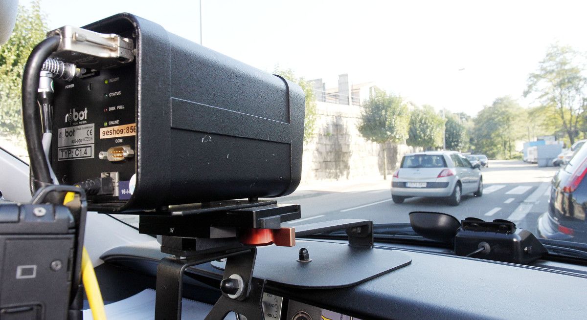 Radar móbil cedido pola DGT á Policía Local de Pontevedra