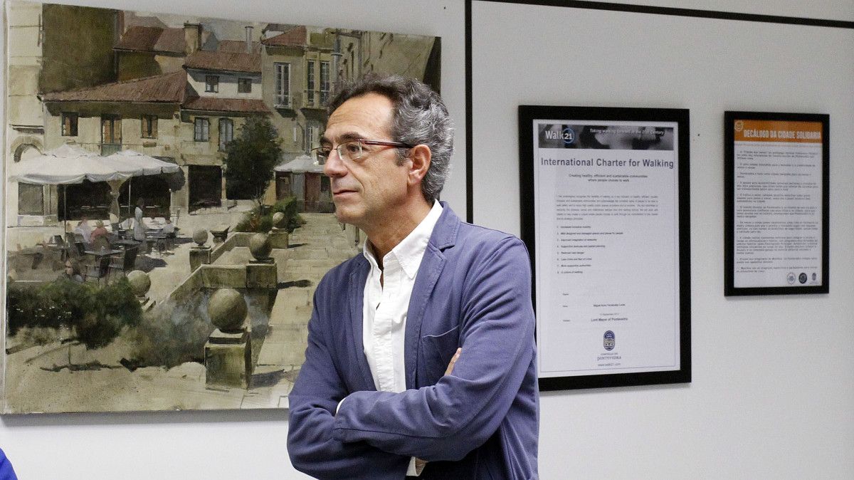 Luis Rei, portavoz de Marea Pontevedra