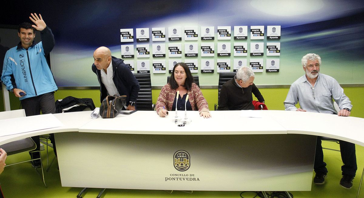 Presentación del XX Medio Maratón de Pontevedra