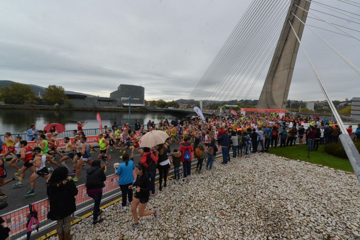 Participantes en el XX Medio Maratón Cidade de Pontevedra