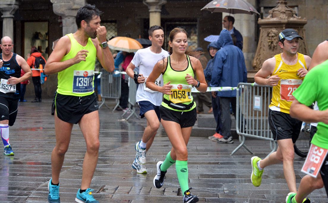 Participantes en el XX Medio Maratón Cidade de Pontevedra