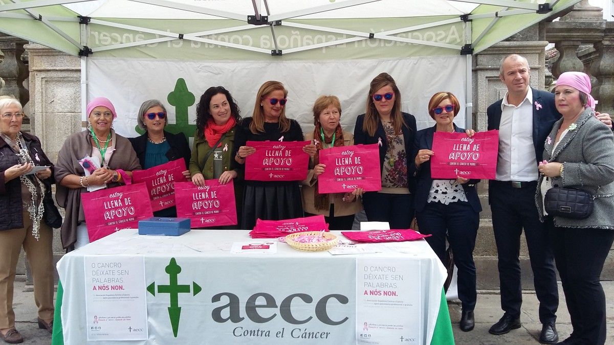 Actos en Pontevedra con motivo do Día Mundial do cancro de mama