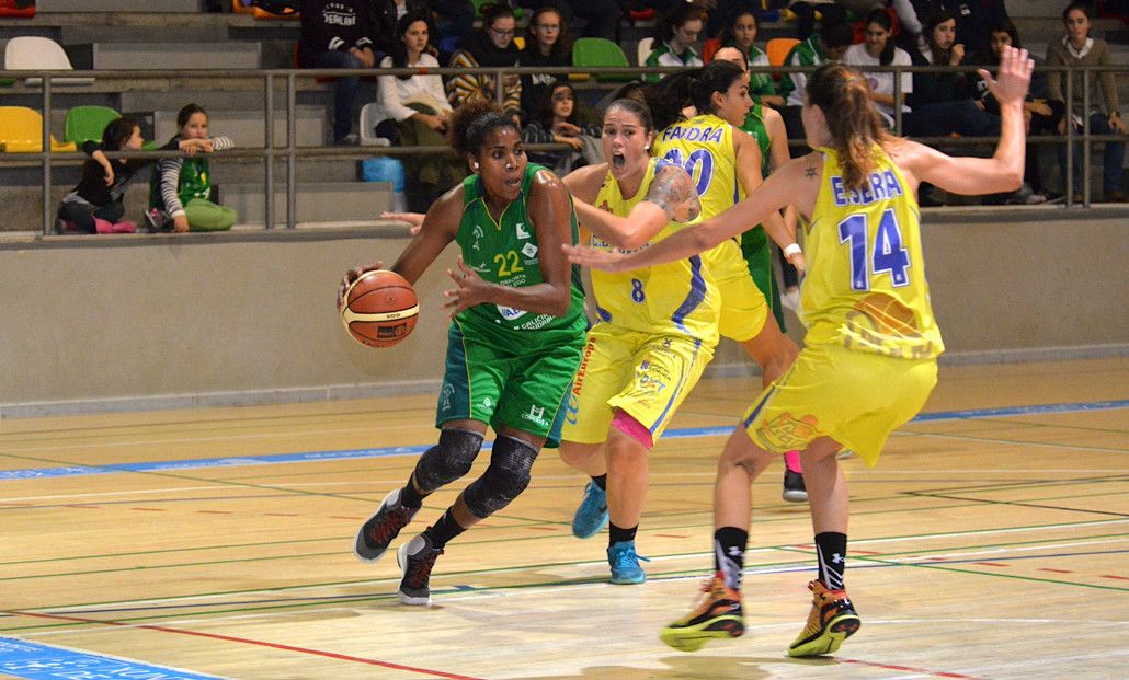 Rosinha Duarte durante o partido entre Arxil e Tenerife