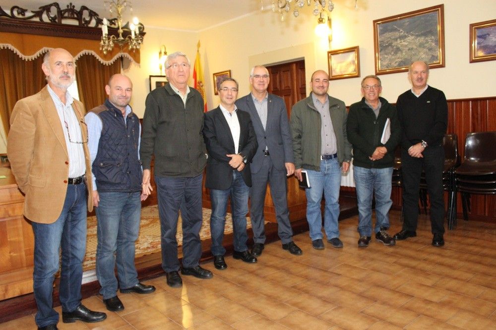 Reunión de alcaldes en A Lama