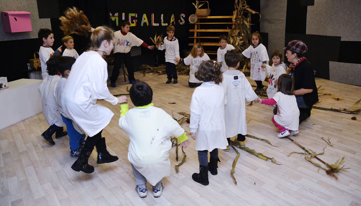Obradoiro 'A procura do tesouro' a cargo de Migallas Teatro, dentro del programa MiniPazo Club