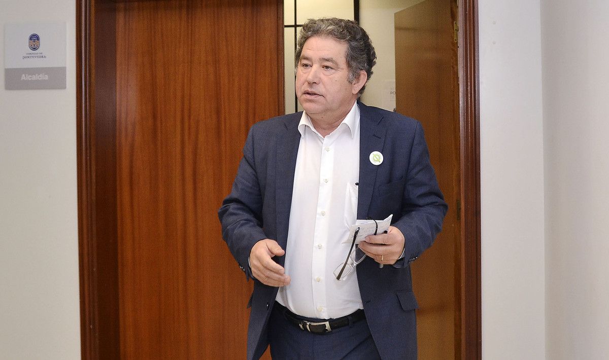 Miguel Anxo Fernández Lores, alcalde de Pontevedra