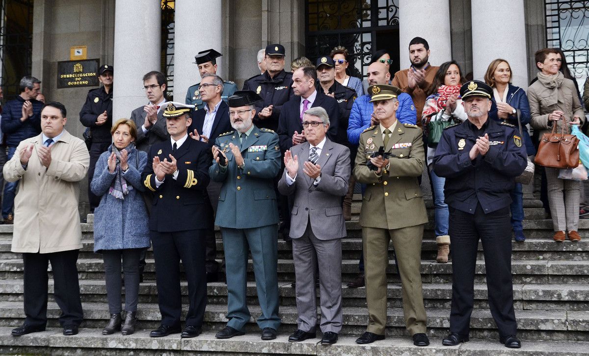 Concentracións contra os atentados terroristas