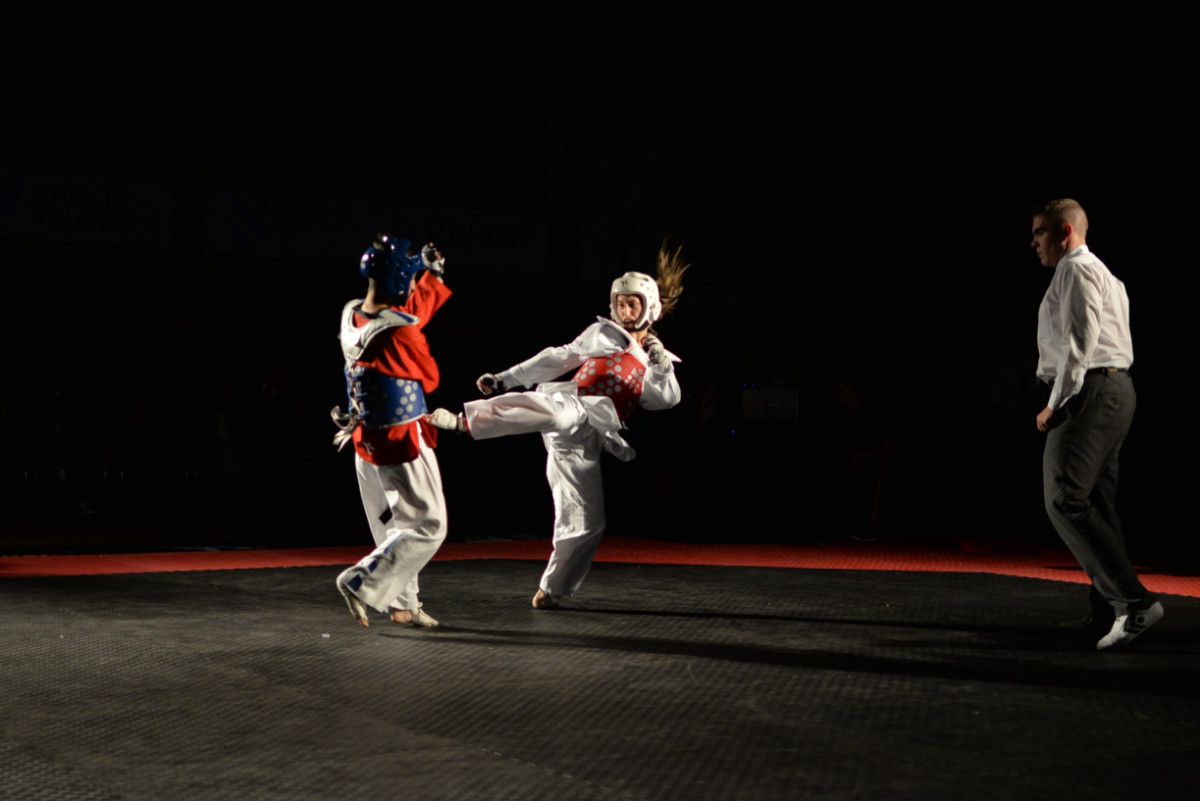 Final del Professional Taekwondo Open en Marín