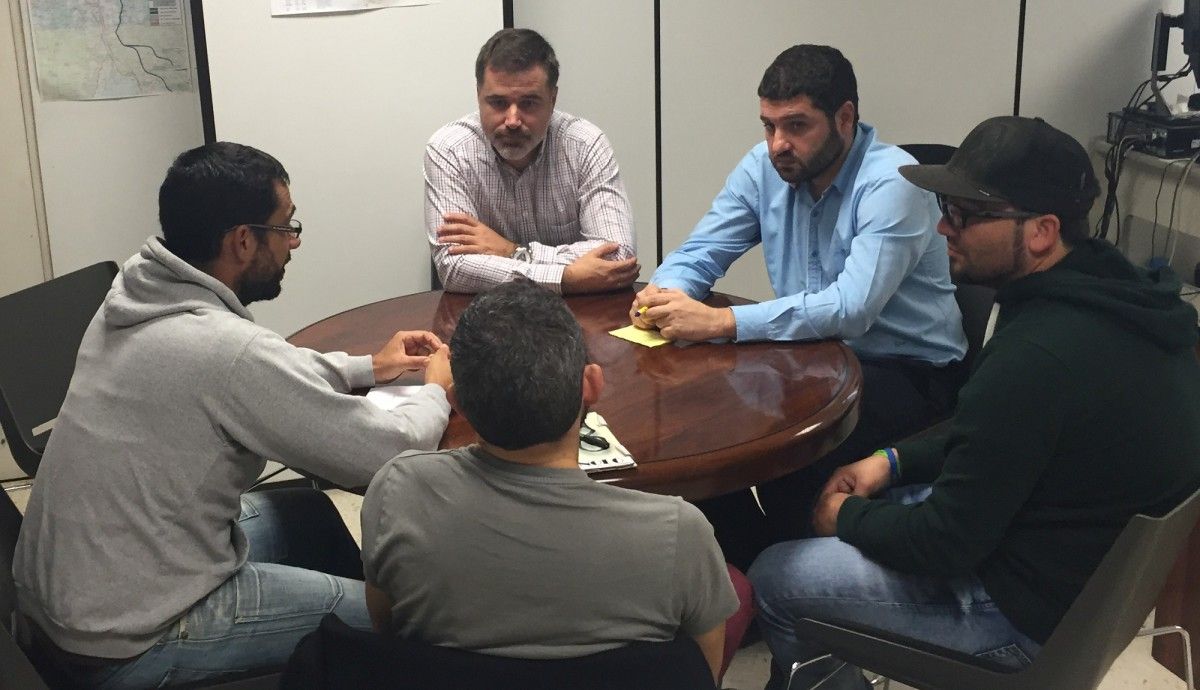 Xuntanza do Partido Popular con membros do colectivo Masa Crítica