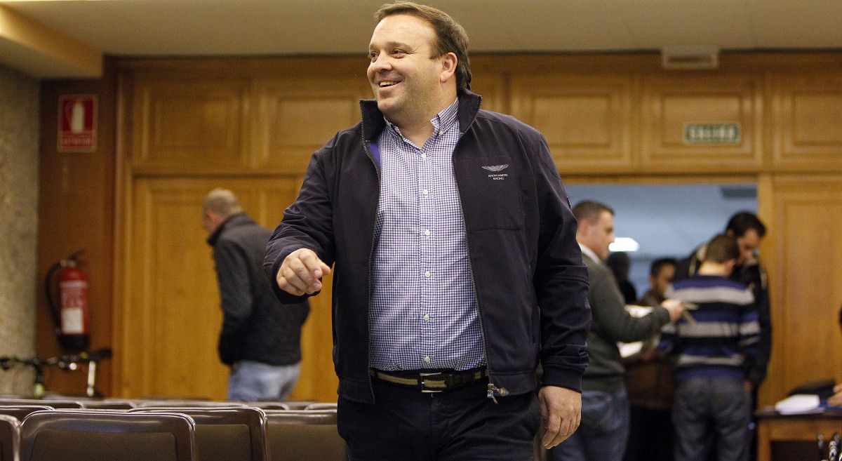 José Antonio Nieto, presidente del Leis 26 FS