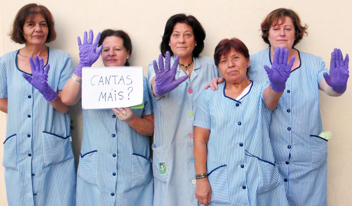 Campaña contra la violencia machista en el Colegio Doroteas